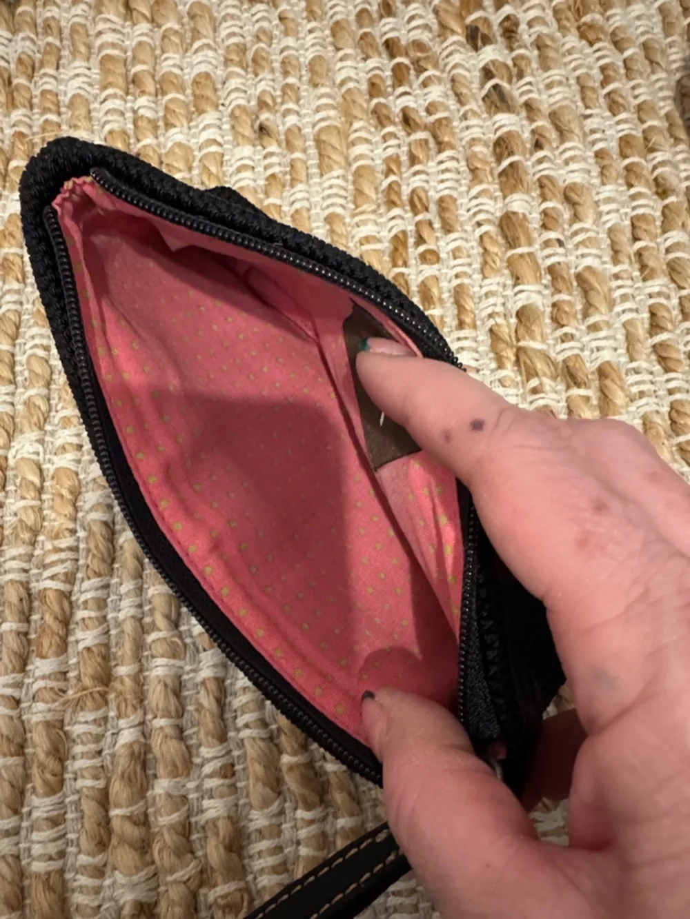 Black Wristlet The Sak Pouch